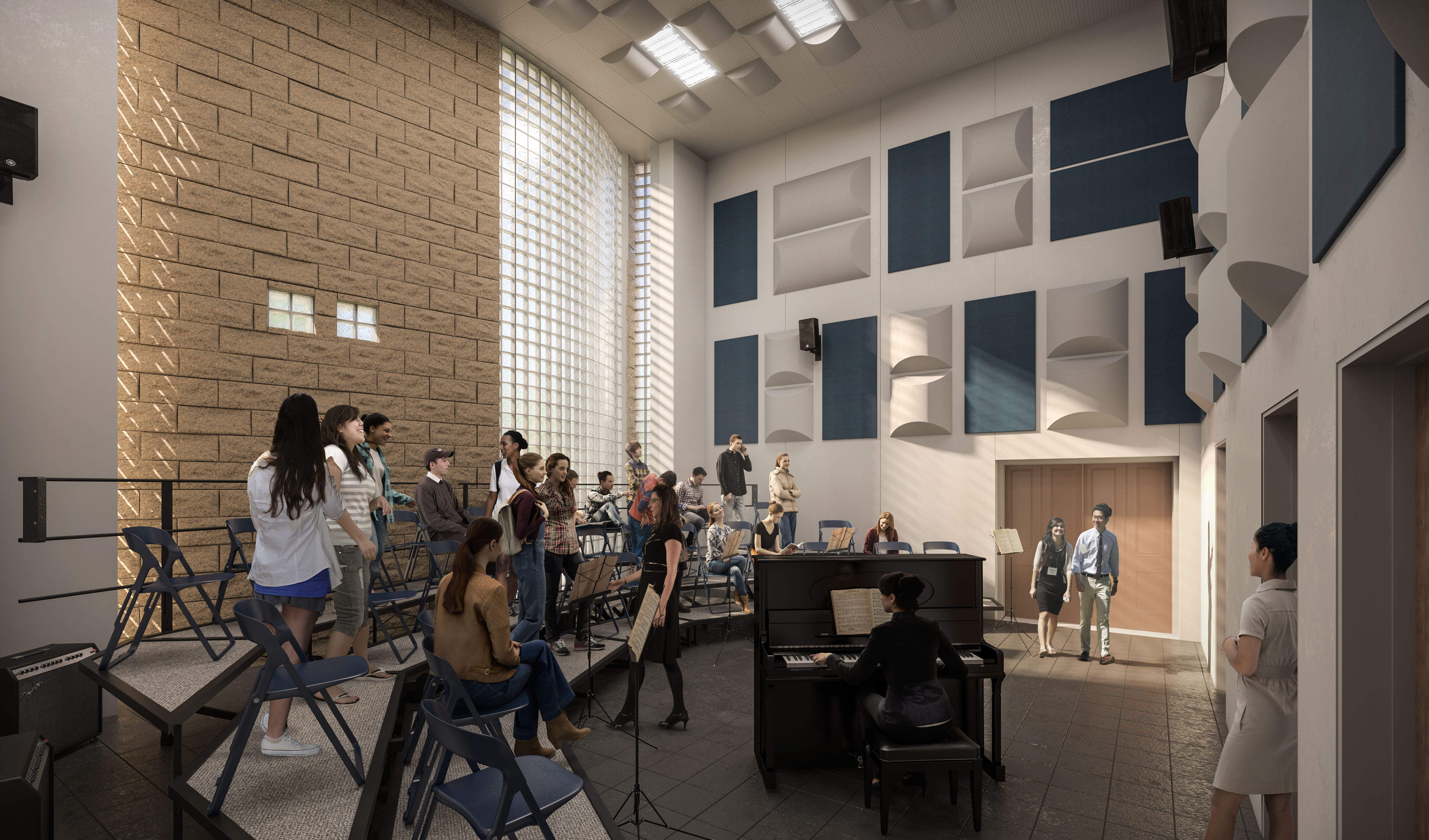 Interior Chorus Room