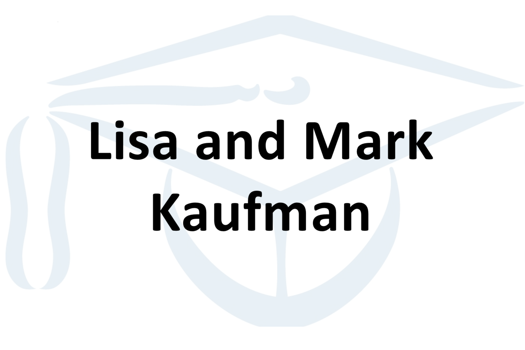 Lisa and Mark Kaufman