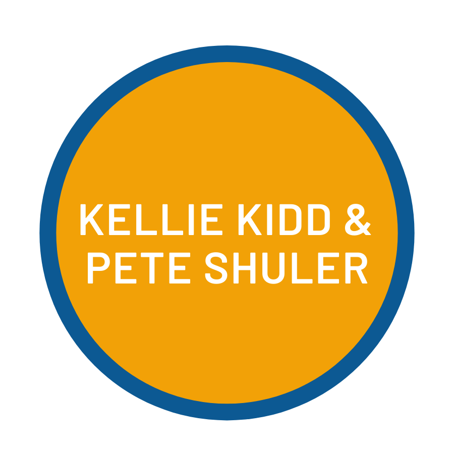 Kellie Kidd and Pete Shuler