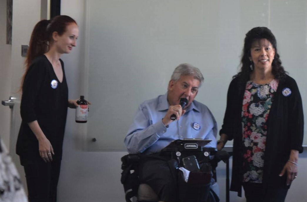 Alona, Ken & Donna sharing about TASC at our open house