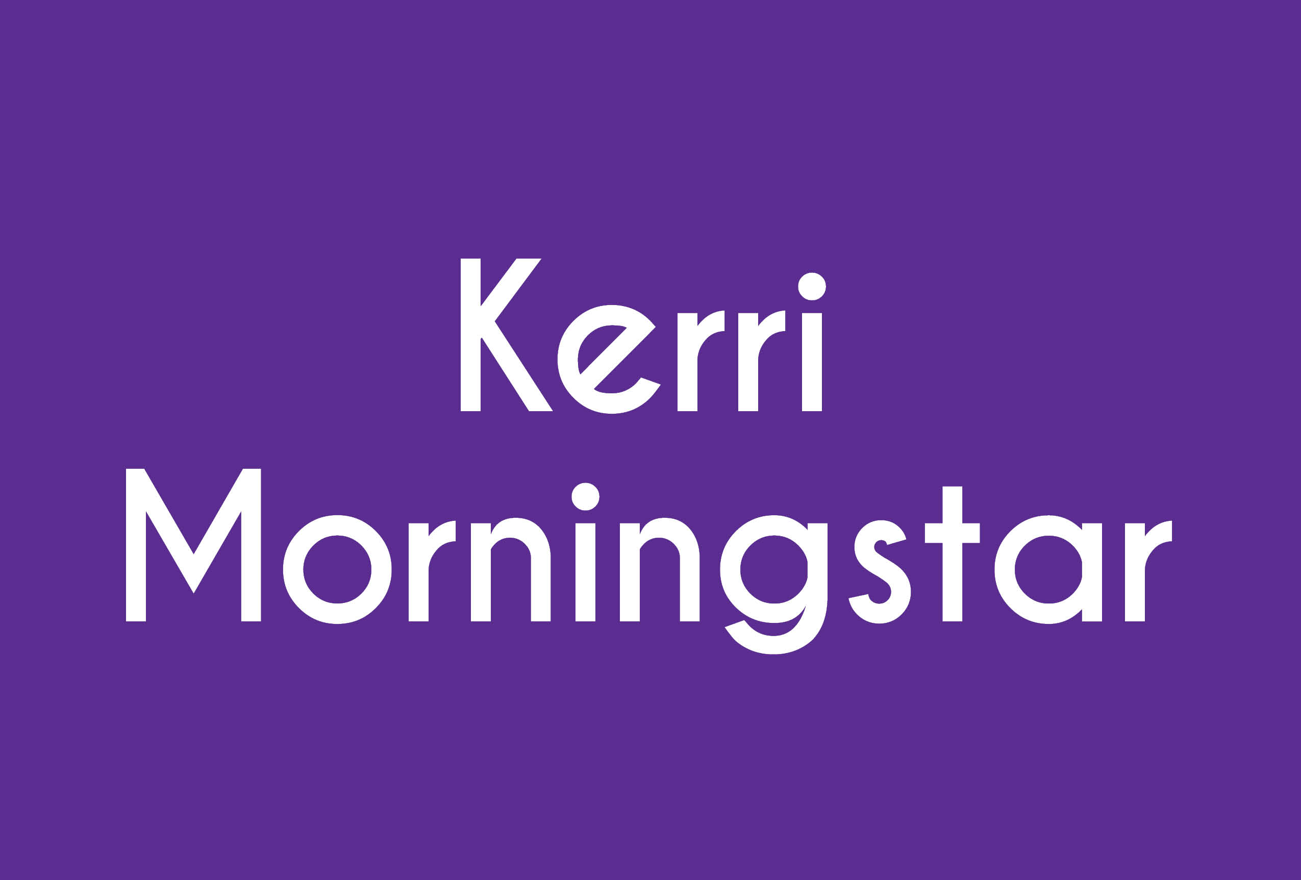 Kerri Morningstar