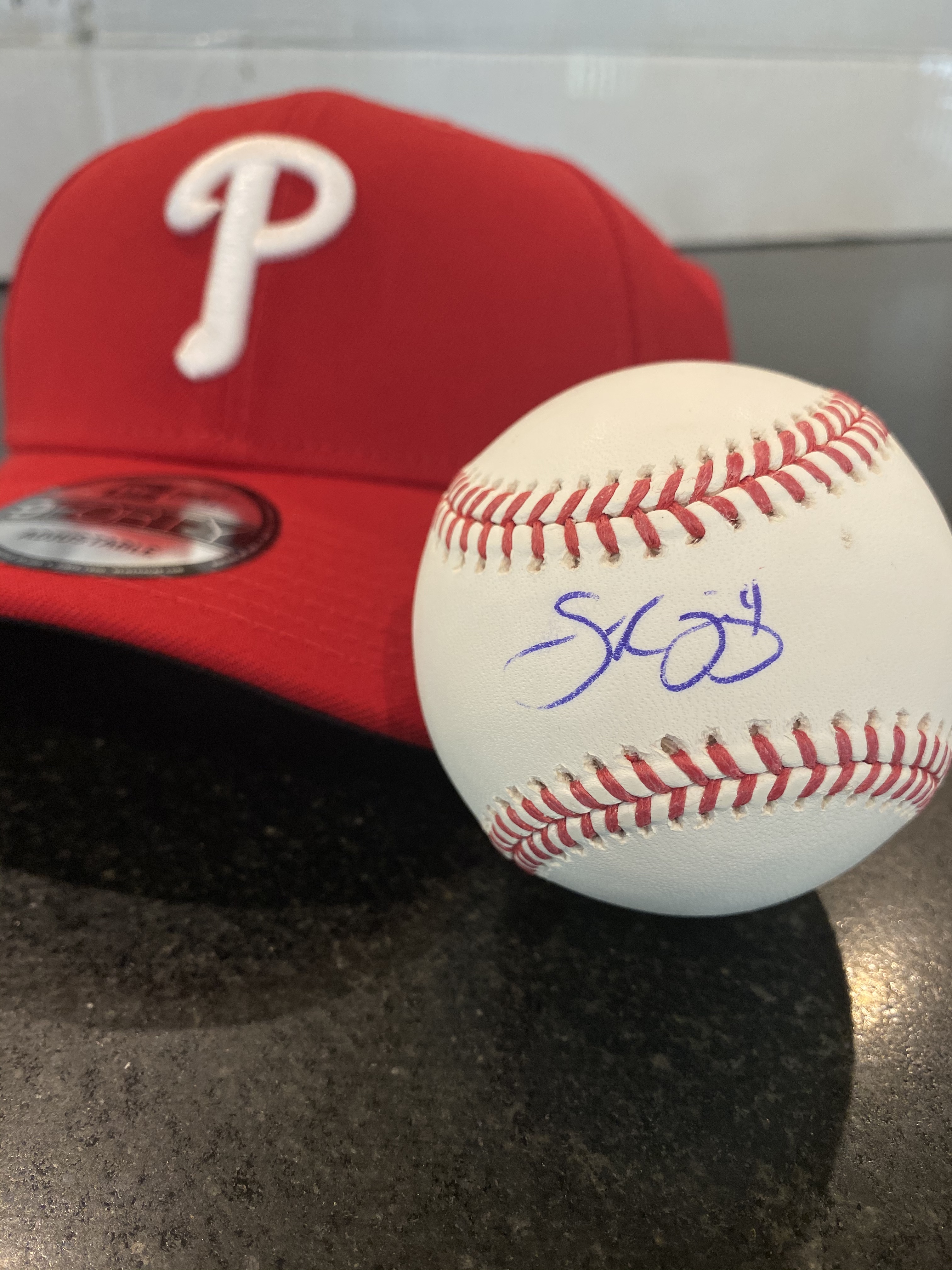 Autographed Scott Kingery Baseball