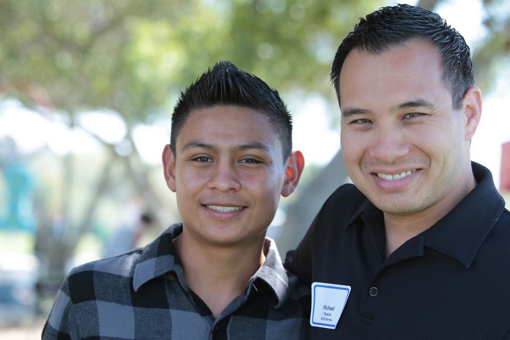 Big Brother Michael and Little Brother Adrian