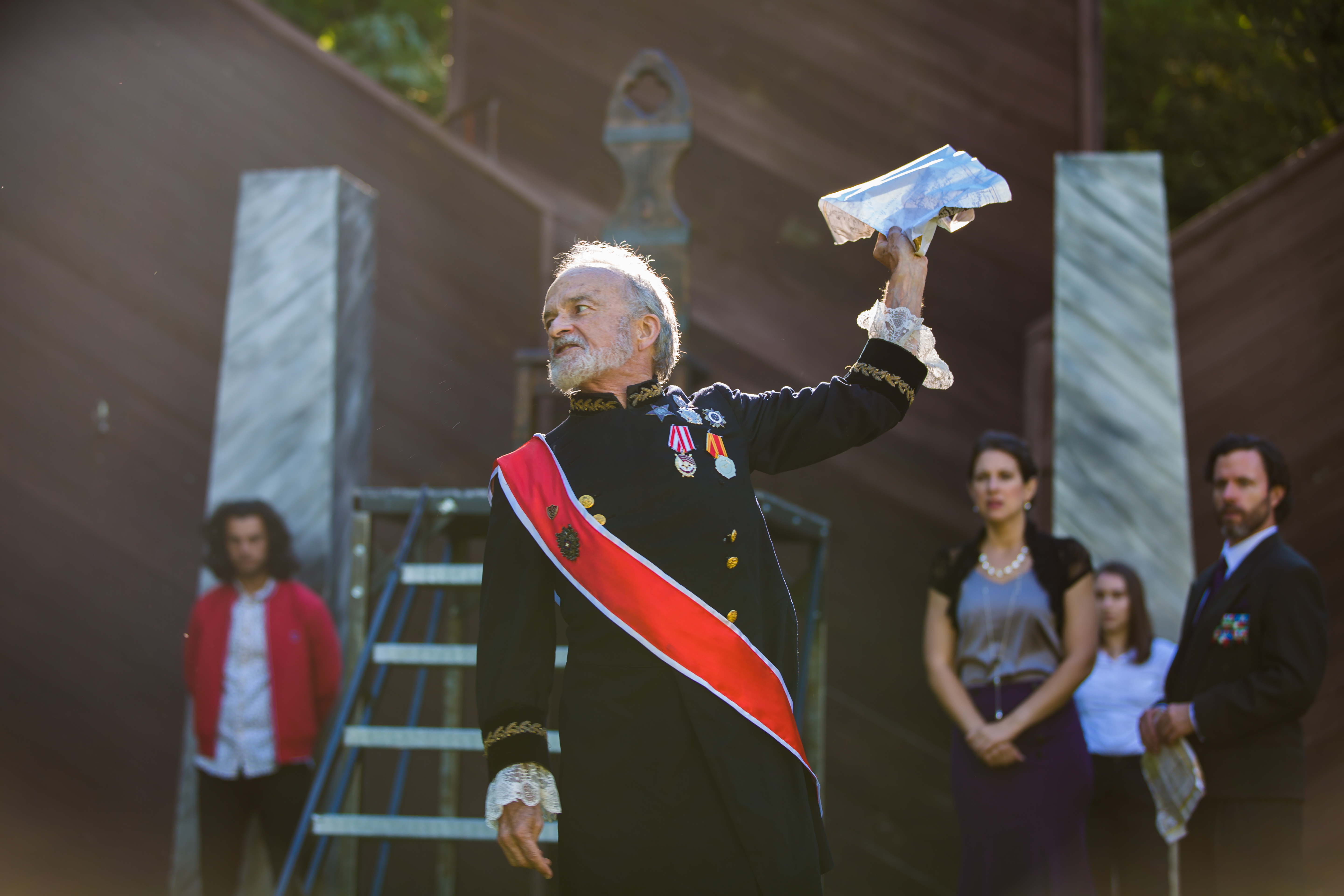 David Pichette as King Lear (photo by HMMM Productions)