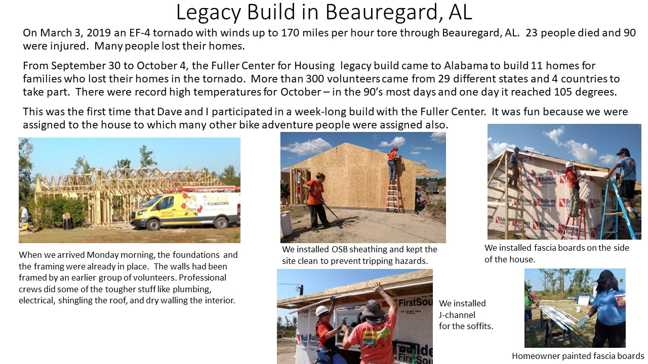 2019 Legacy Build in Beauregard, AL - p. 1