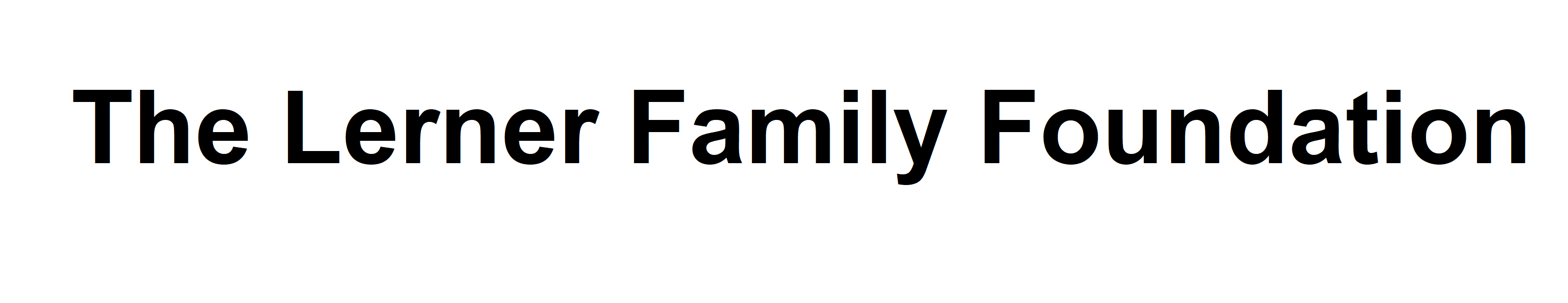 The Lerner Family Foundation