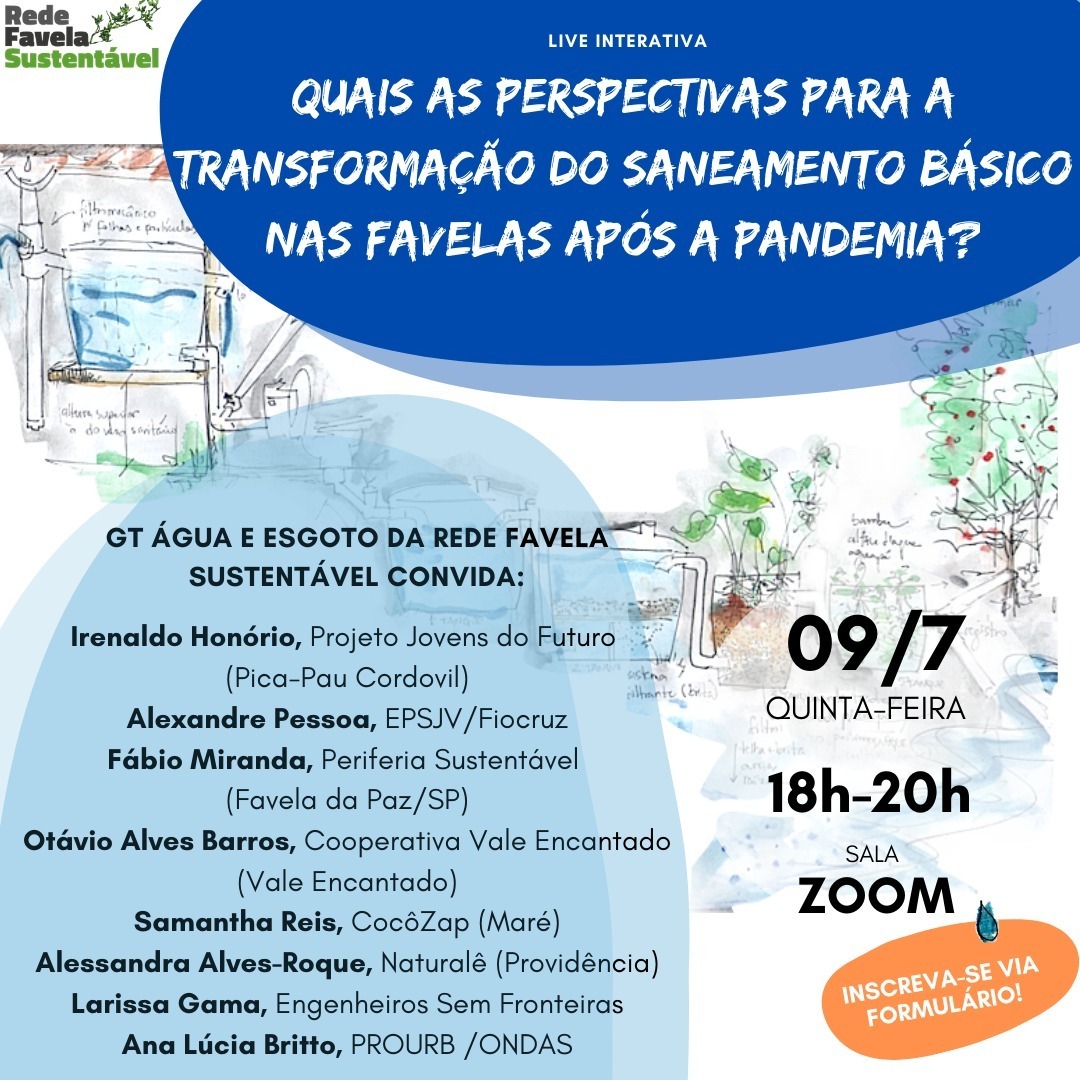 Teach-In: How to Transform Basic Sanitation in Rio Post-Pandemic?