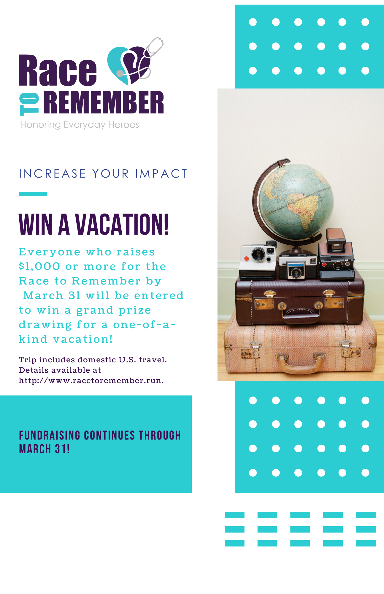 Superhero fundraising contest