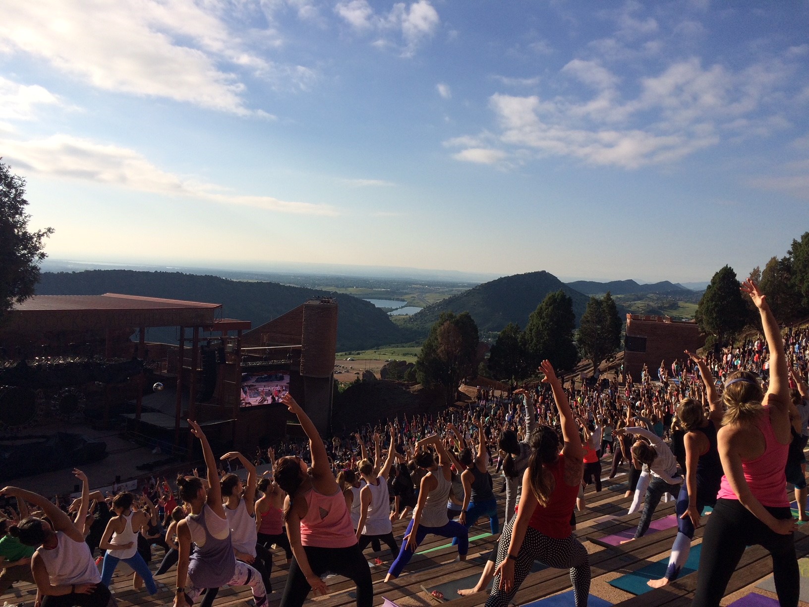 Yoga on the Rocks