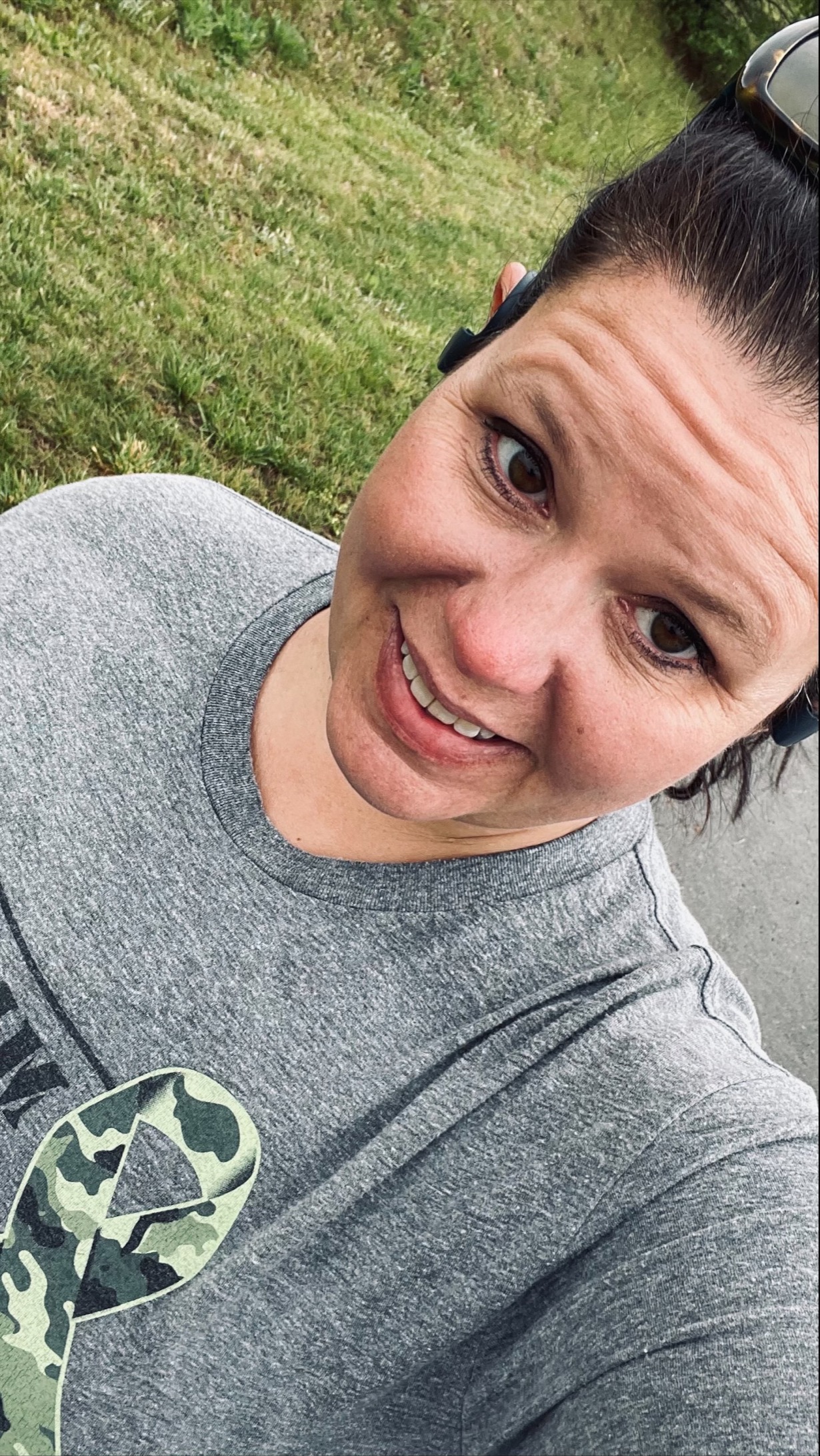 Getting in a morning walk before the workday! Go Nicole!