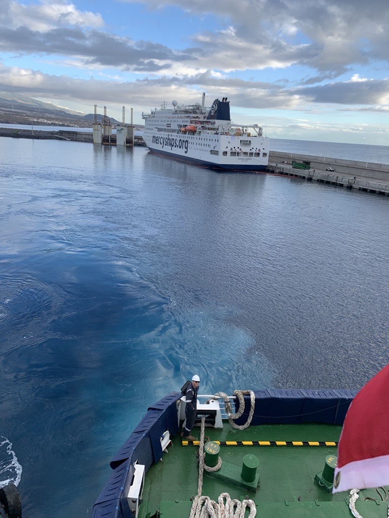 Arrival Granadilla, Spain