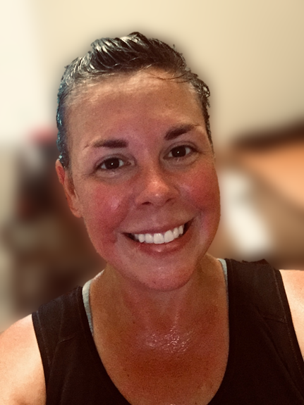 Amanda got caught in the rain, but that didn't stop her from getting in her miles! #MOVEforHER