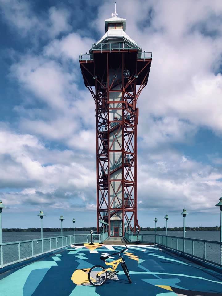 Missy's bike gets around!