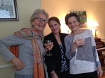 Sue with Jane Halliday and Sissie "Frenchie" Lanier