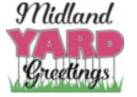 Midland Yard Greeting