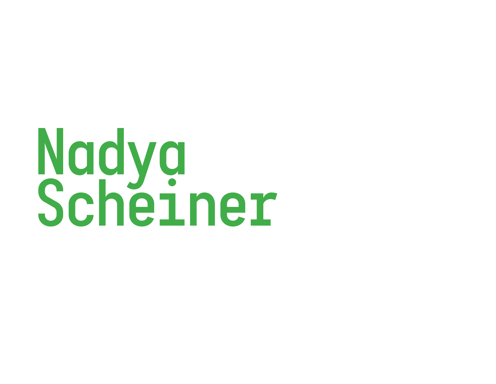 Nadya Scheiner