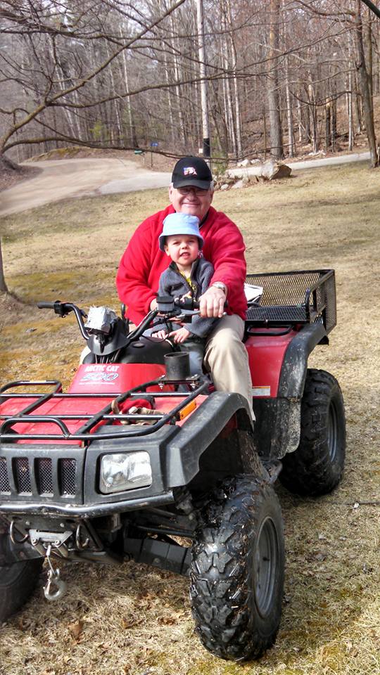 Owen and Grandpa Rich