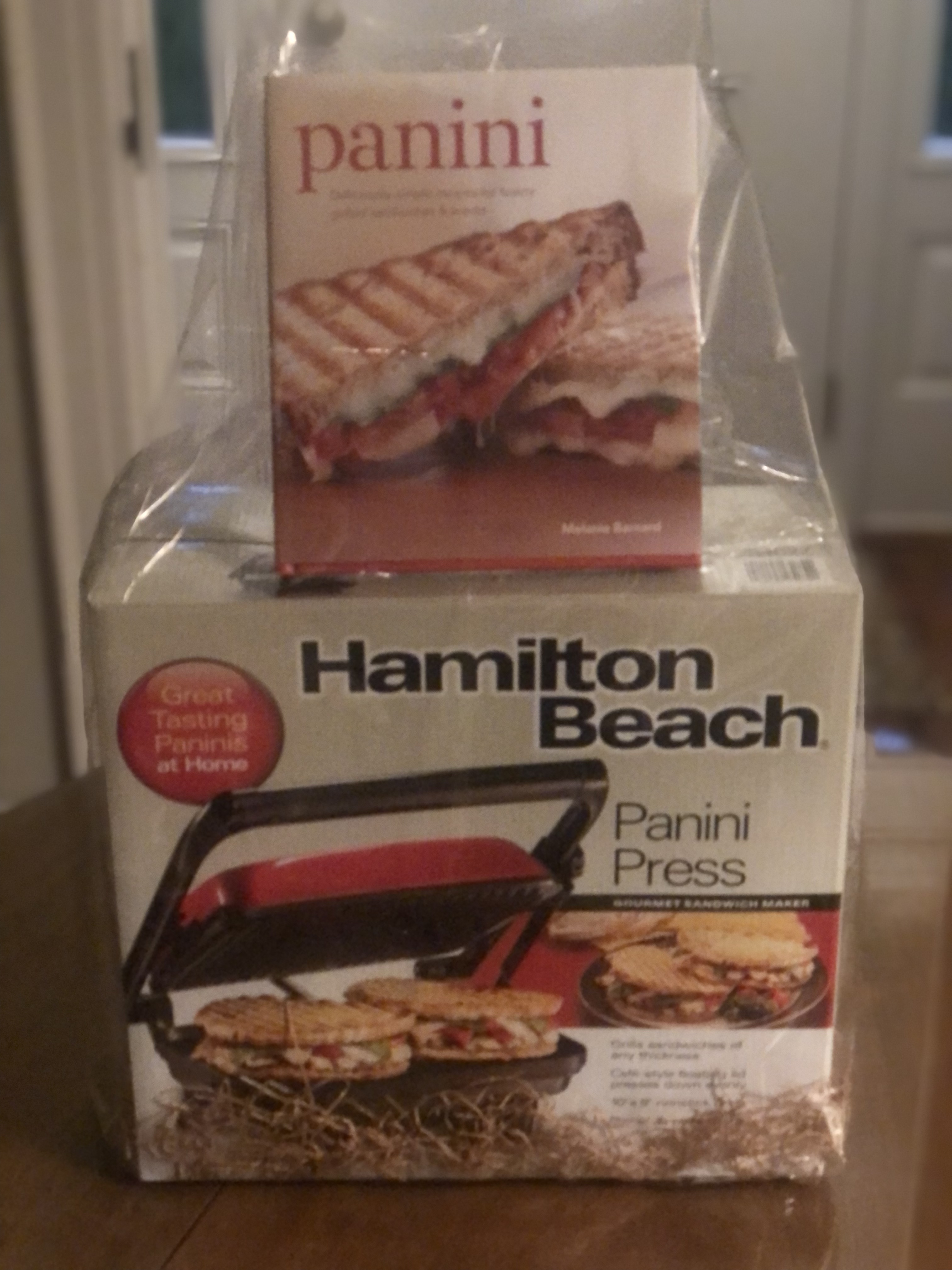#5 - Panini Maker and Cookbook