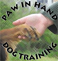 Paw in Hand Dog Training