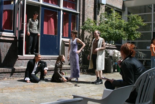 Early forray into outdoor theatre