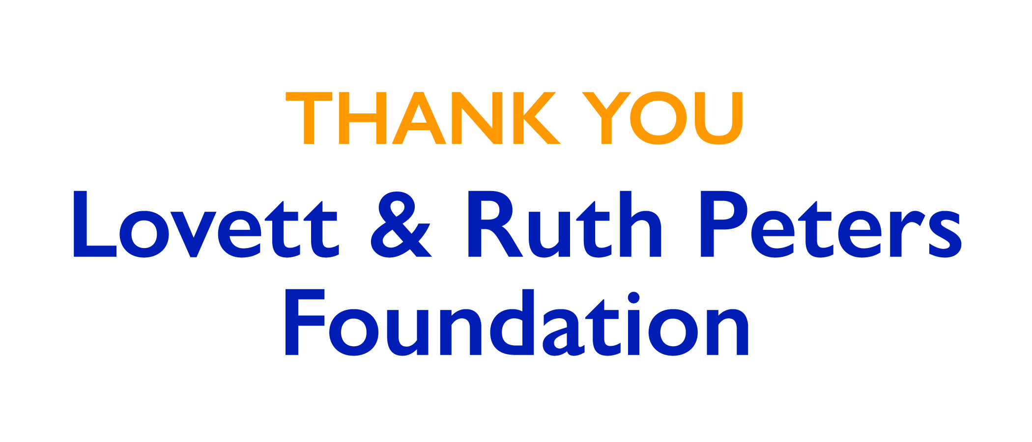 Lovett & Ruth Peters Foundation