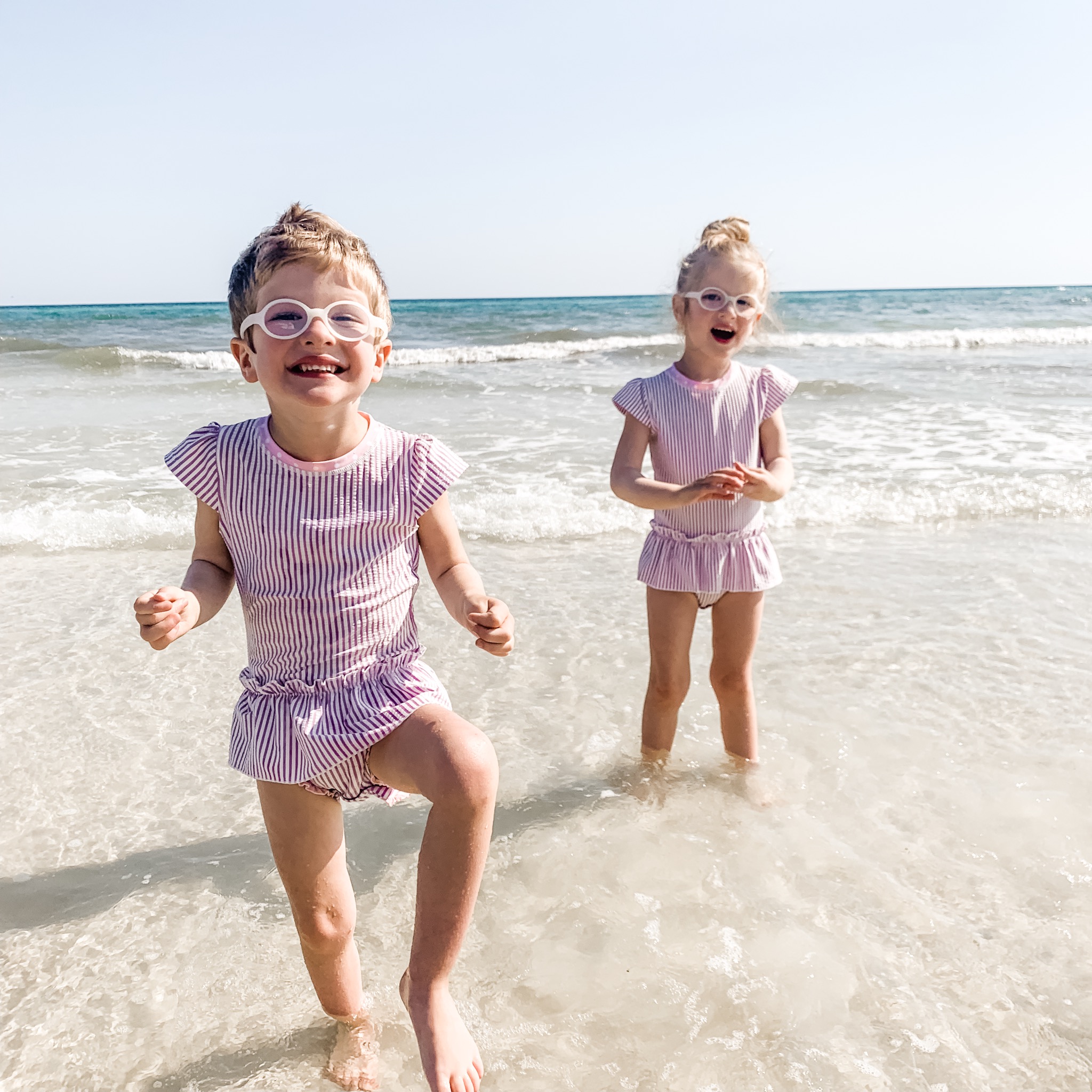 Olivia (left) and Charlie (right)