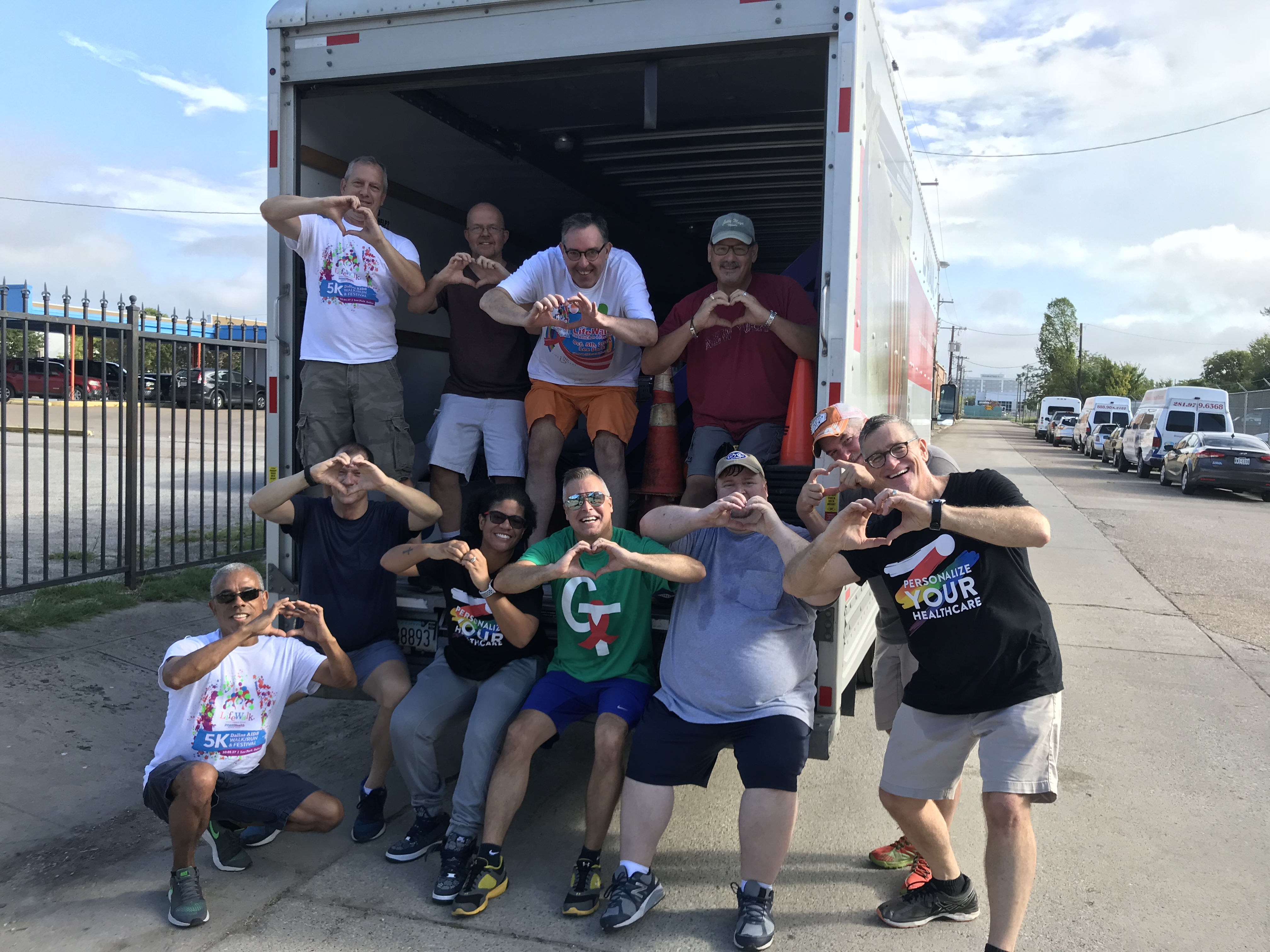 Pictured Above: 2018 LifeWalk Steering Committee