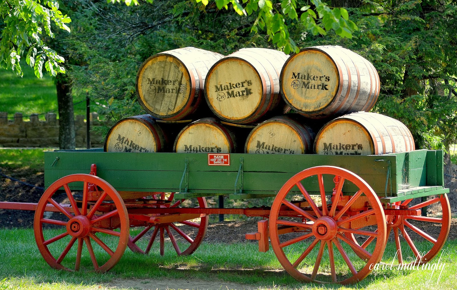 Kentucky Bourbon Maker's Mark Wagon