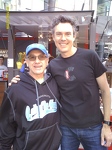 I got a picture with Minnesota's Scott Jurek at the Boston Marathon...