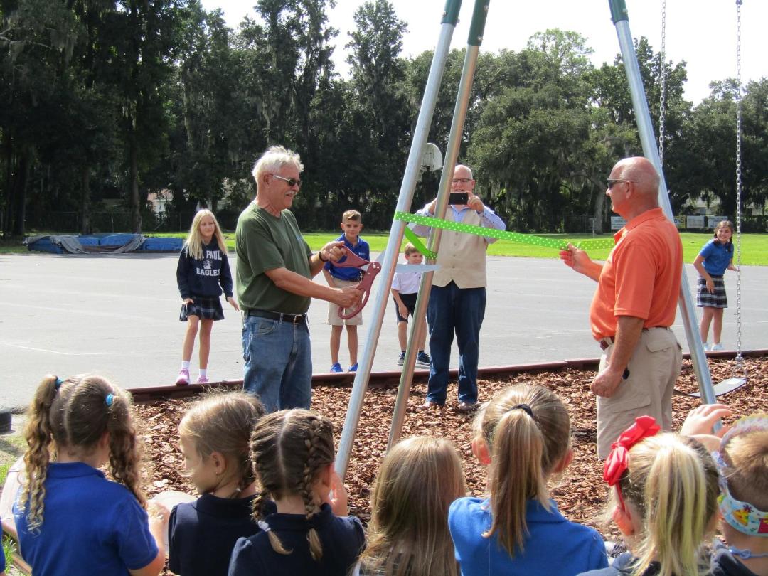 Playground Dedication