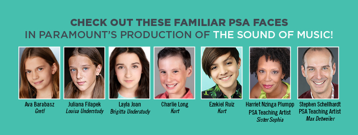                                            FROM PSA TO THE STAGE