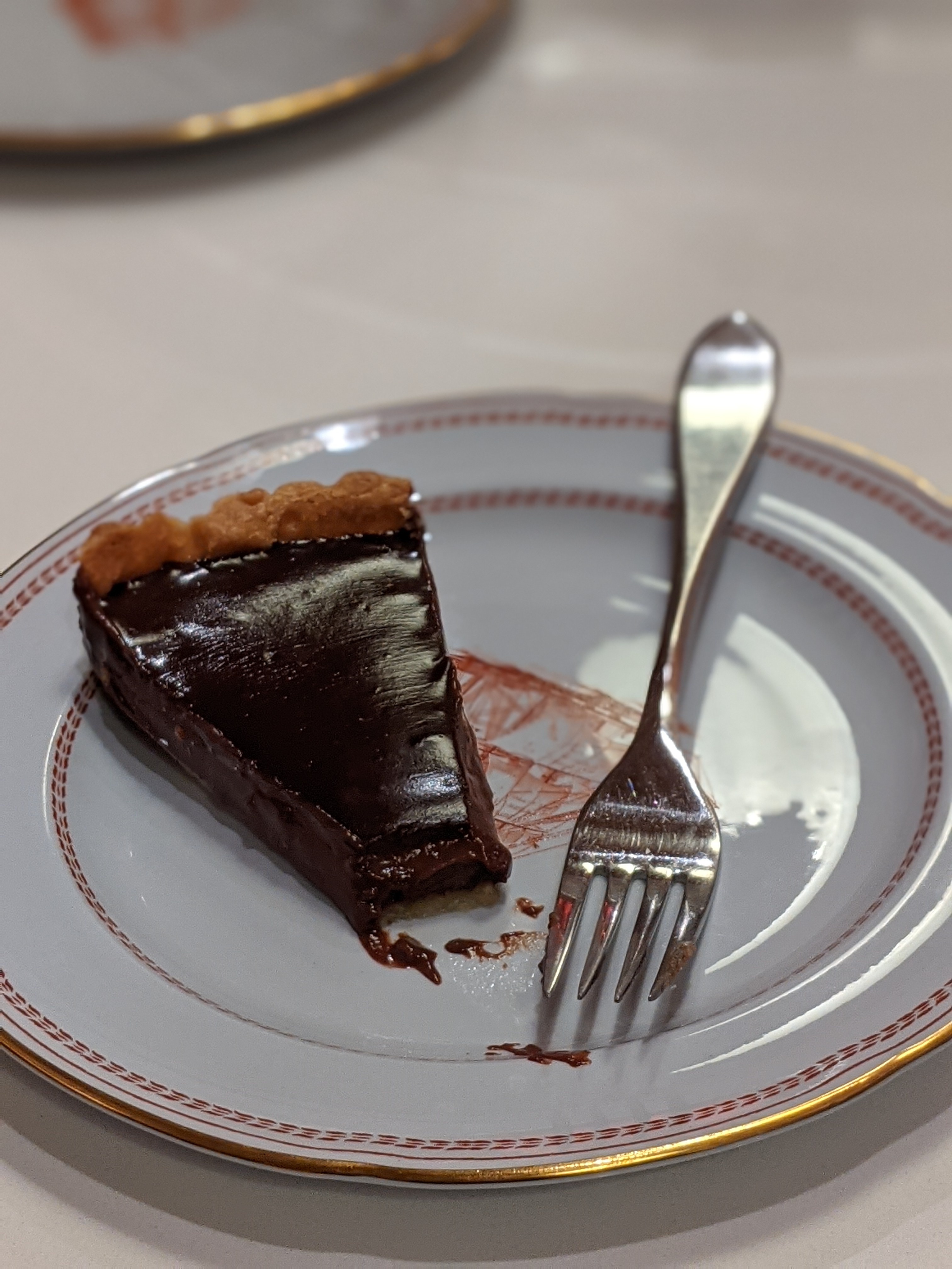 Chocolate Tart with Shortbread Crust