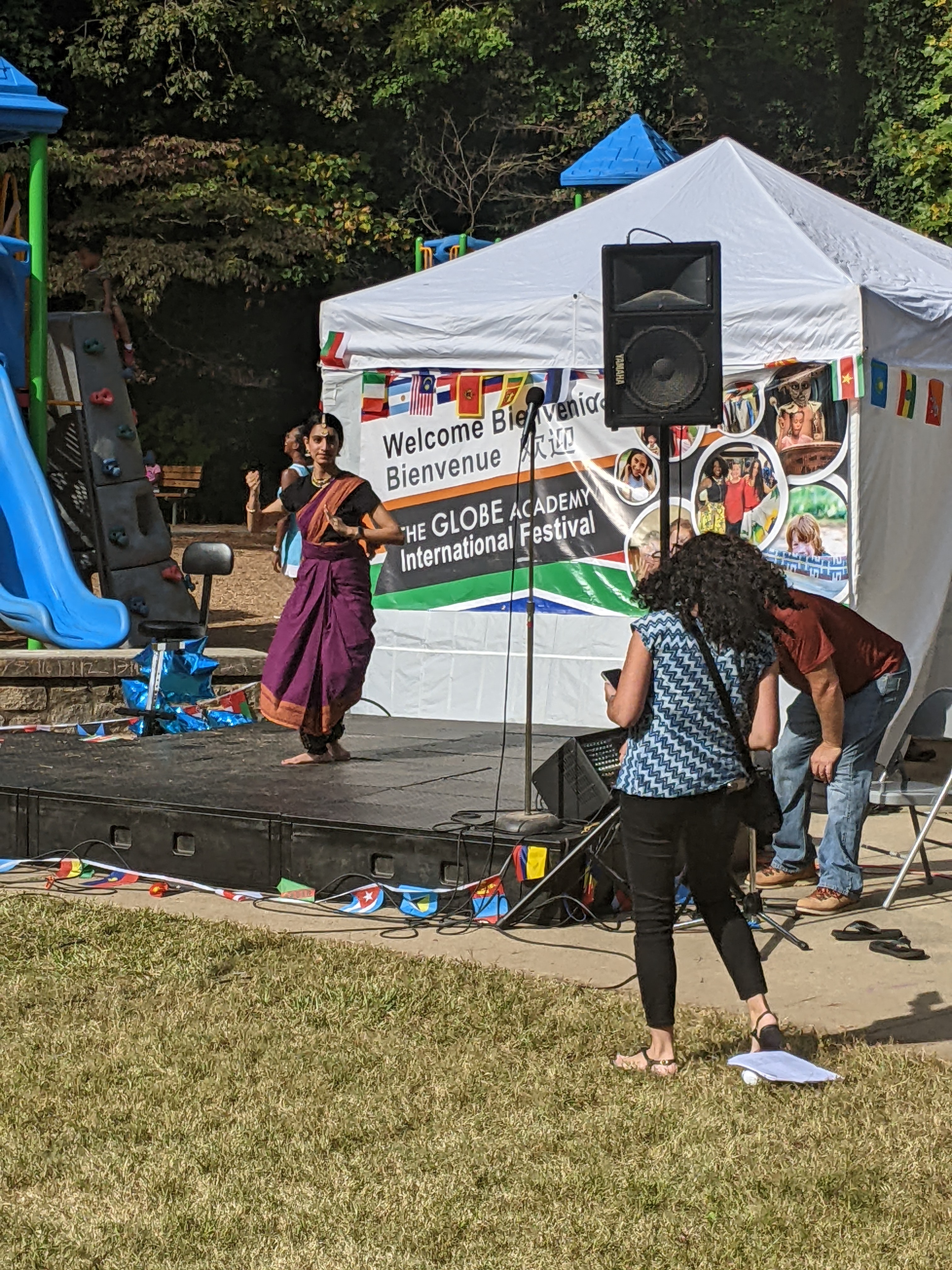 Traditional Indian Dancer, student at Globe