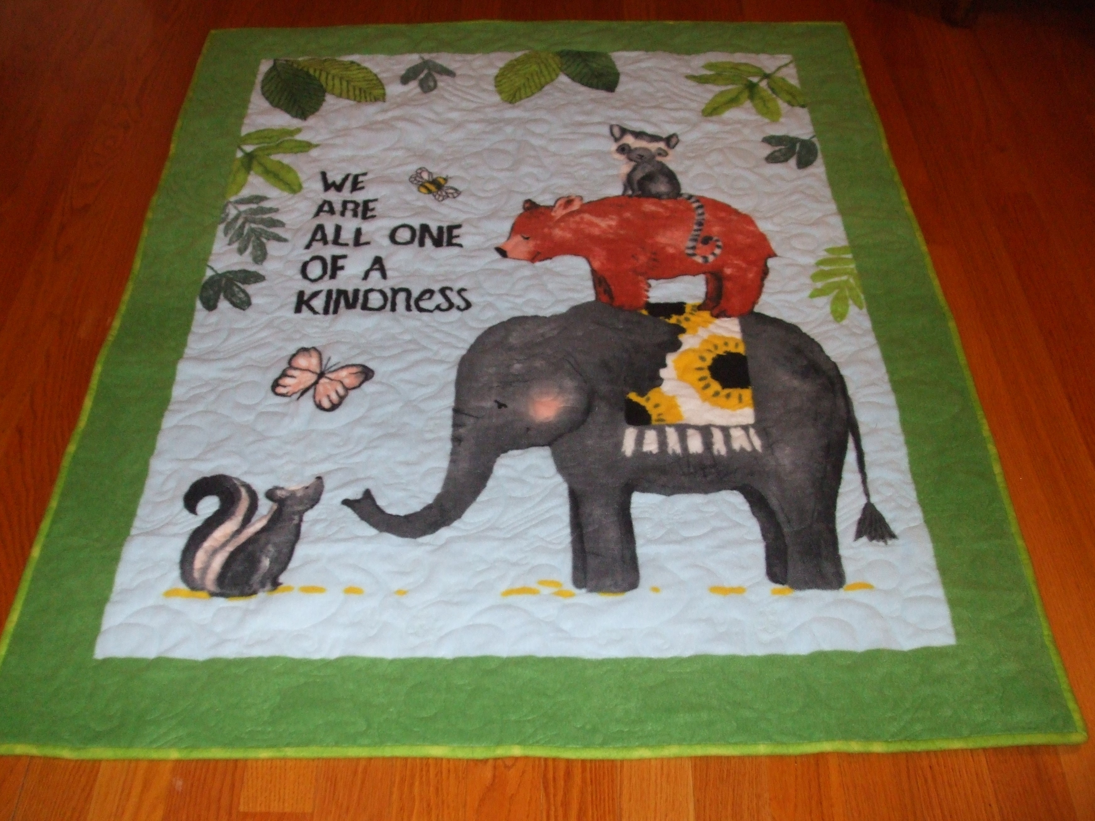 One of a Kindness infant quilt