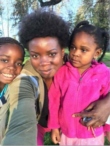 Ramata Djaffoh and her kids!