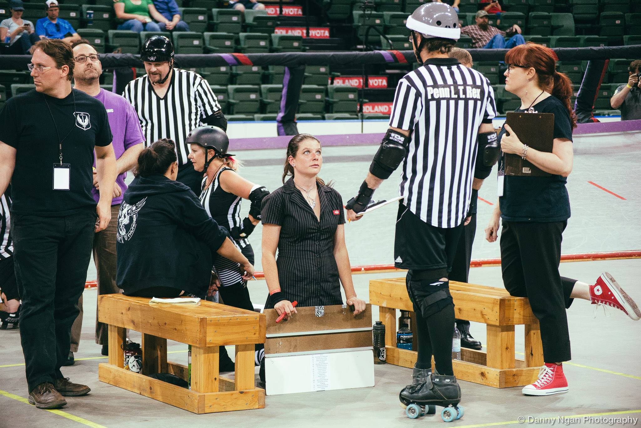 No fun allowed while reffing.