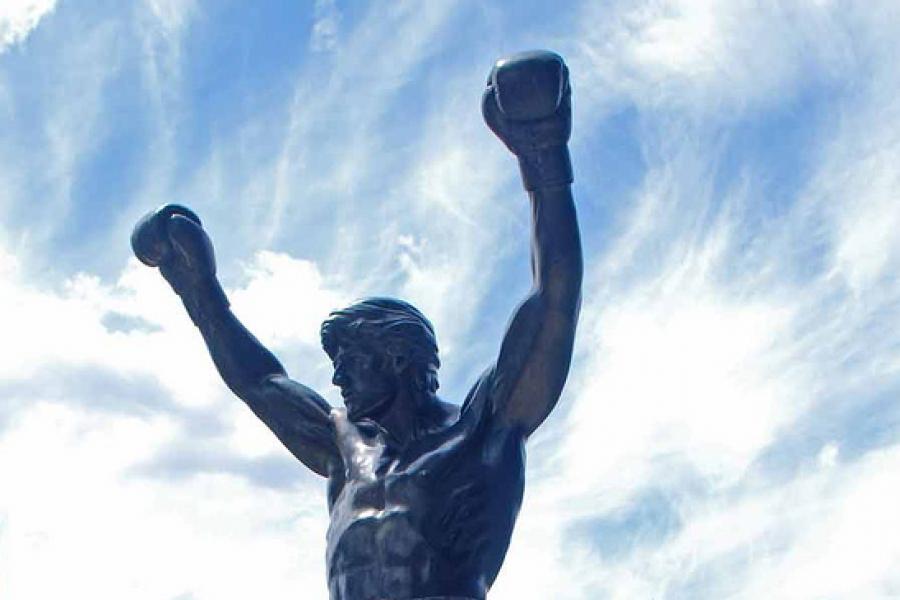 The Rocky Statue