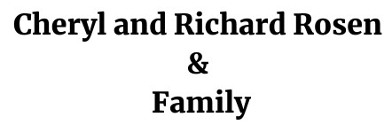 Cheryl and Richard Rosen and Family