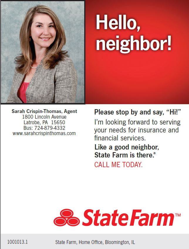 Sarah Crispin-Thomas STATE FARM