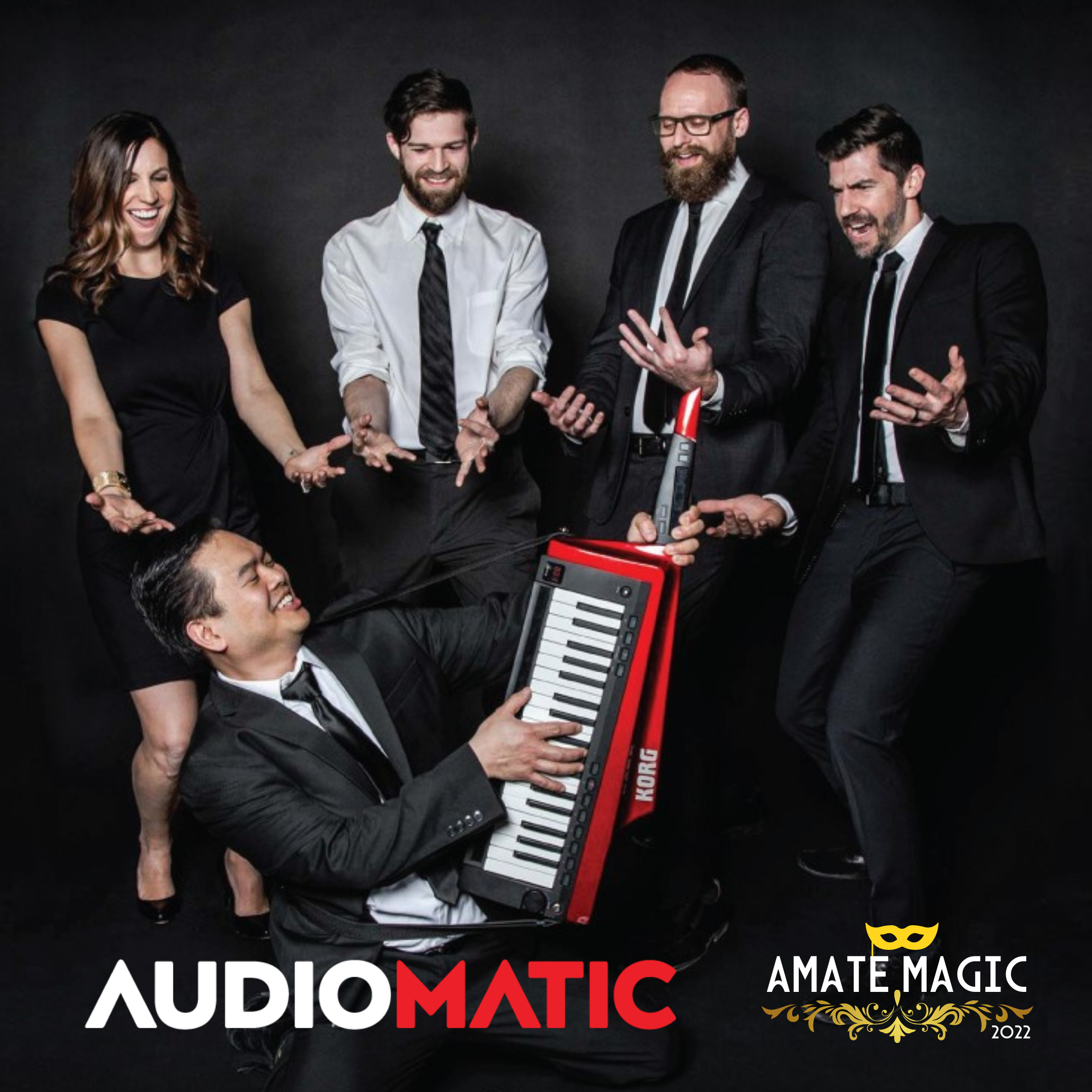 Hit the dance floor with our Magic band, Audiomatic!