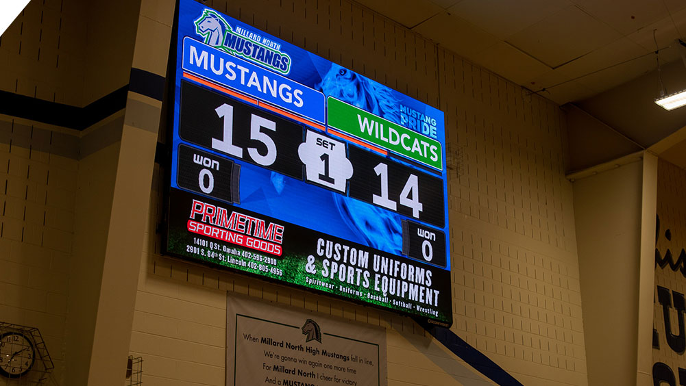 Wish List Item - Scoreboard/LCD Screen for Athletic Center
