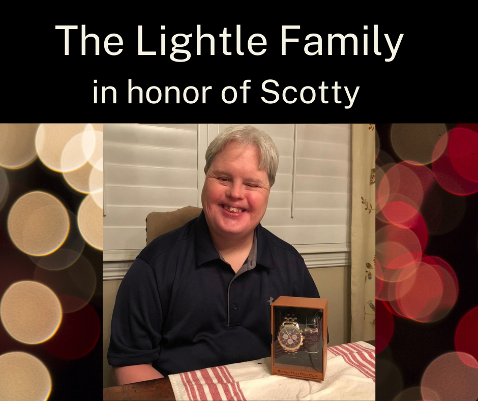 The Lightle Family in Honor of Scotty