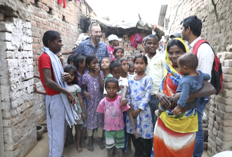Starting a school in the slums of India