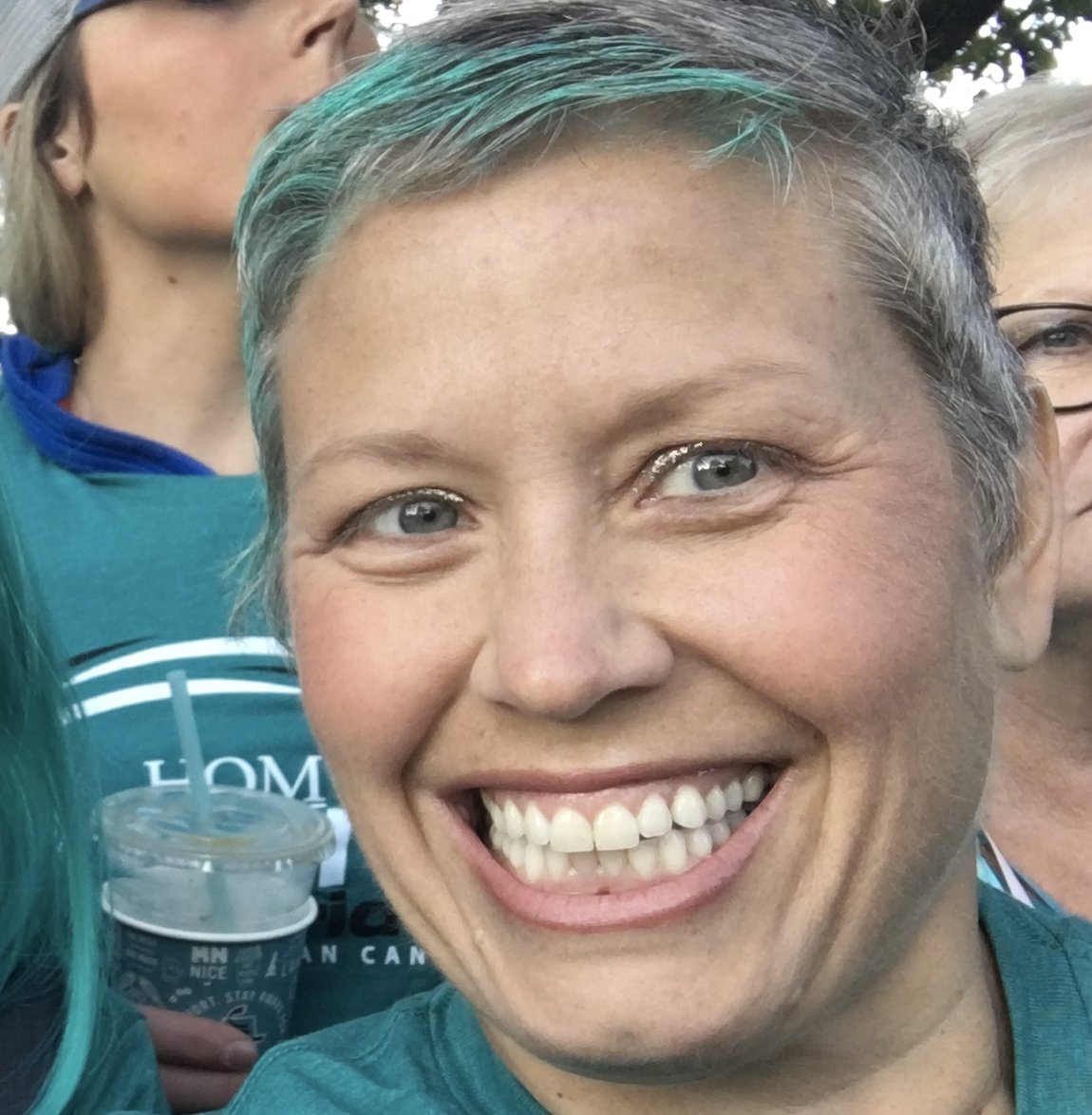Sept 2019 -- my first Teal Strides Event