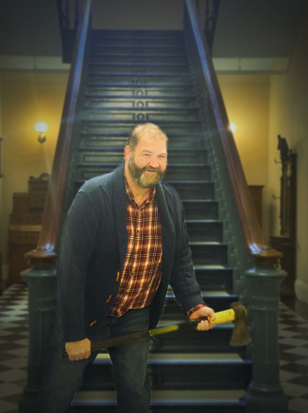 Warren Dockter as Jack Torrance from “The Shining”