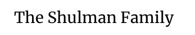 The Shulman Family