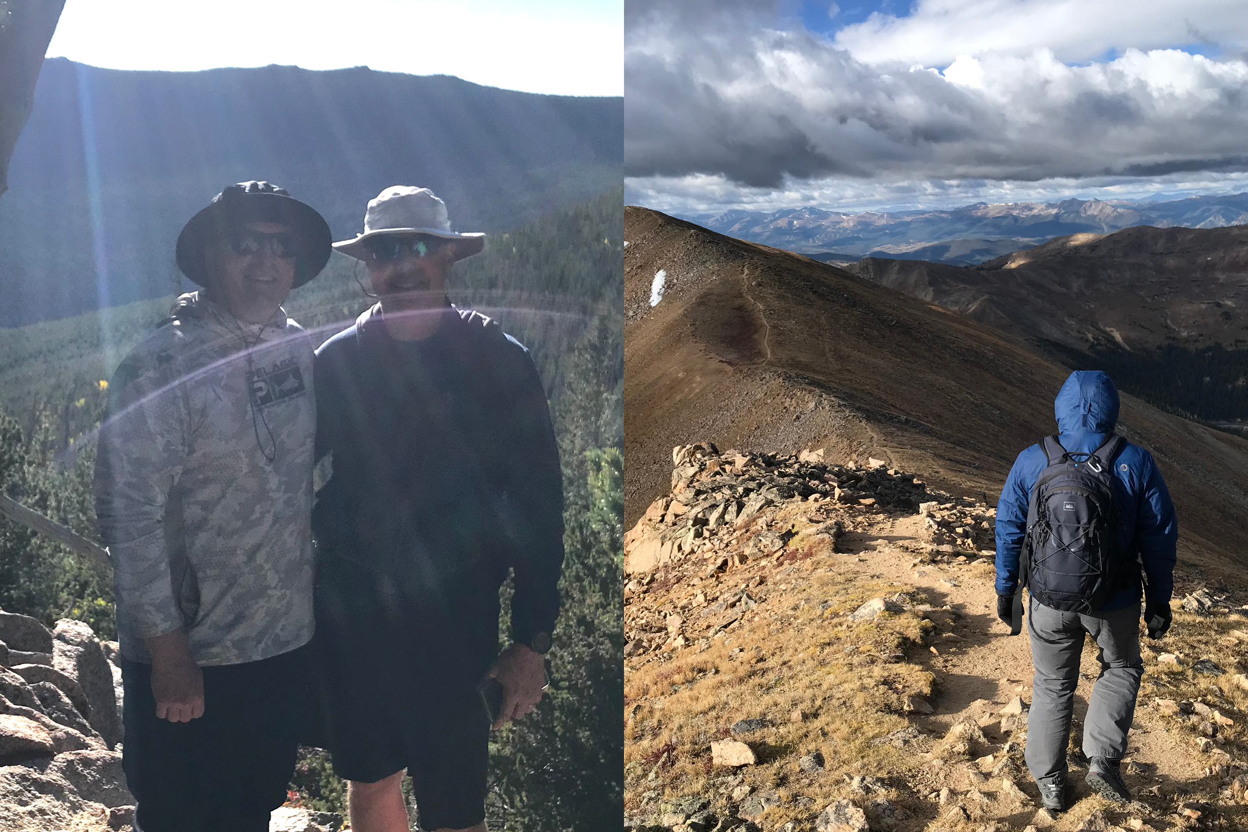 Training climbs at Rocky Mountain National Park with my friend Neil White. We climbed 13,000 feet during this training. My climb up Kilimanjaro will be 20,000 feet.
