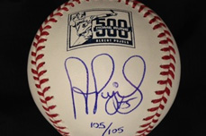 Albert Pujols signed 500 Homerun Baseball