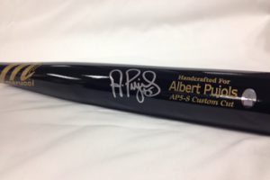 Albert Pujols signed Bat