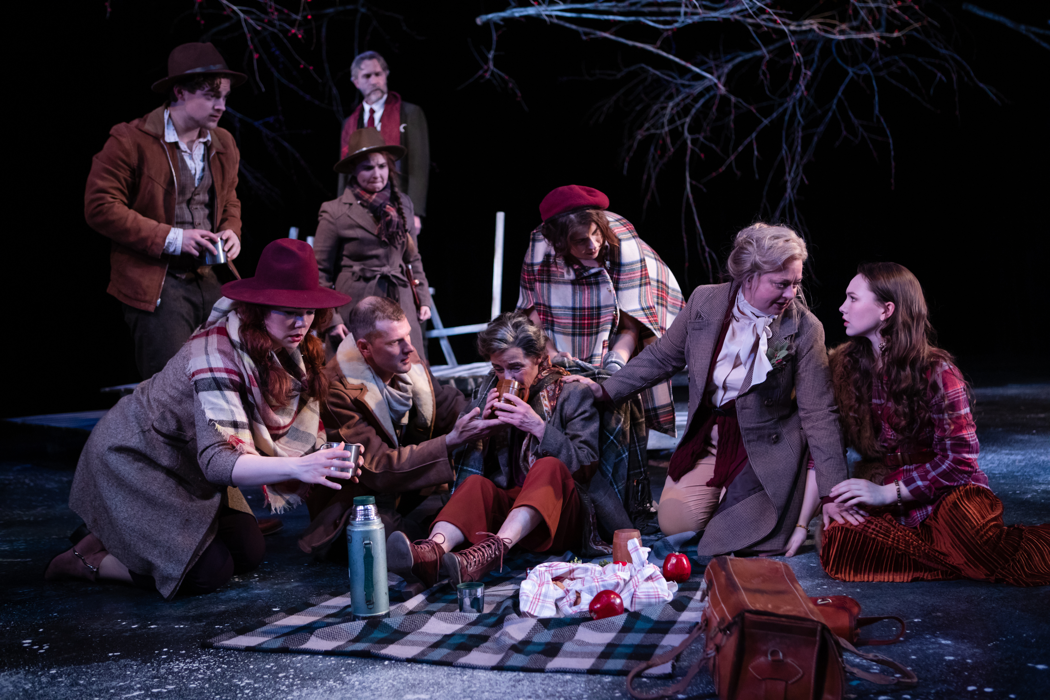 The cast of As You Like It, photo by John Ulman